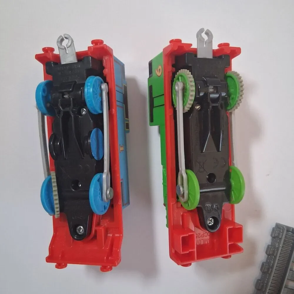 Thomas and Friends Trackmaster 2-in-1 Track Builder Set! Plus Percy READ!